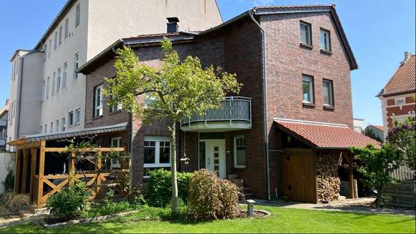 Hofansicht - Einfamilienhaus in 39340 Haldensleben mit 179m² kaufen