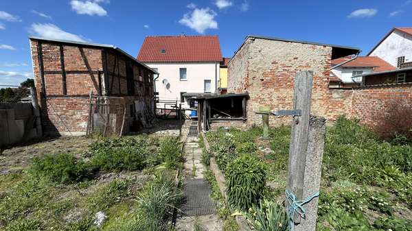 Rückansicht - Reihenendhaus in 39397 Kroppenstedt mit 117m² kaufen