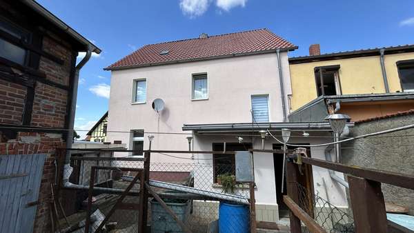Rückansicht - Reihenendhaus in 39397 Kroppenstedt mit 117m² kaufen