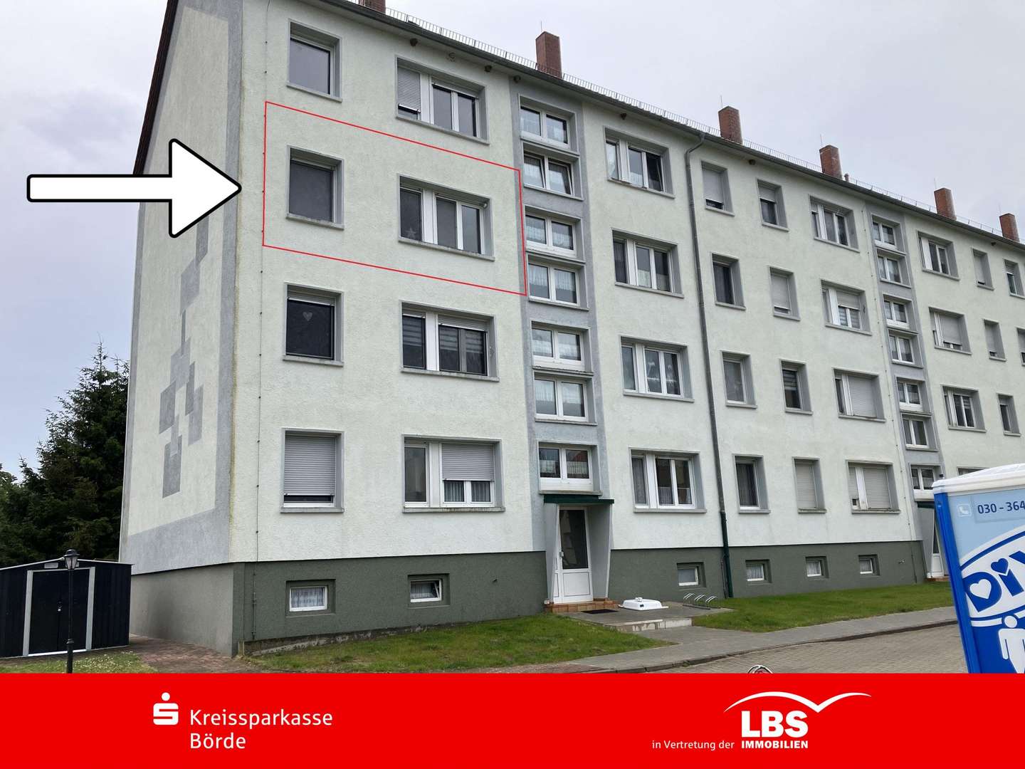 Straßenansicht Straßenansicht - Etagenwohnung in 39356 Walbeck mit 59m² kaufen