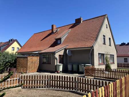 Straßenansicht Straßenansicht - Einfamilienhaus in 39343 Hundisburg mit 156m² kaufen