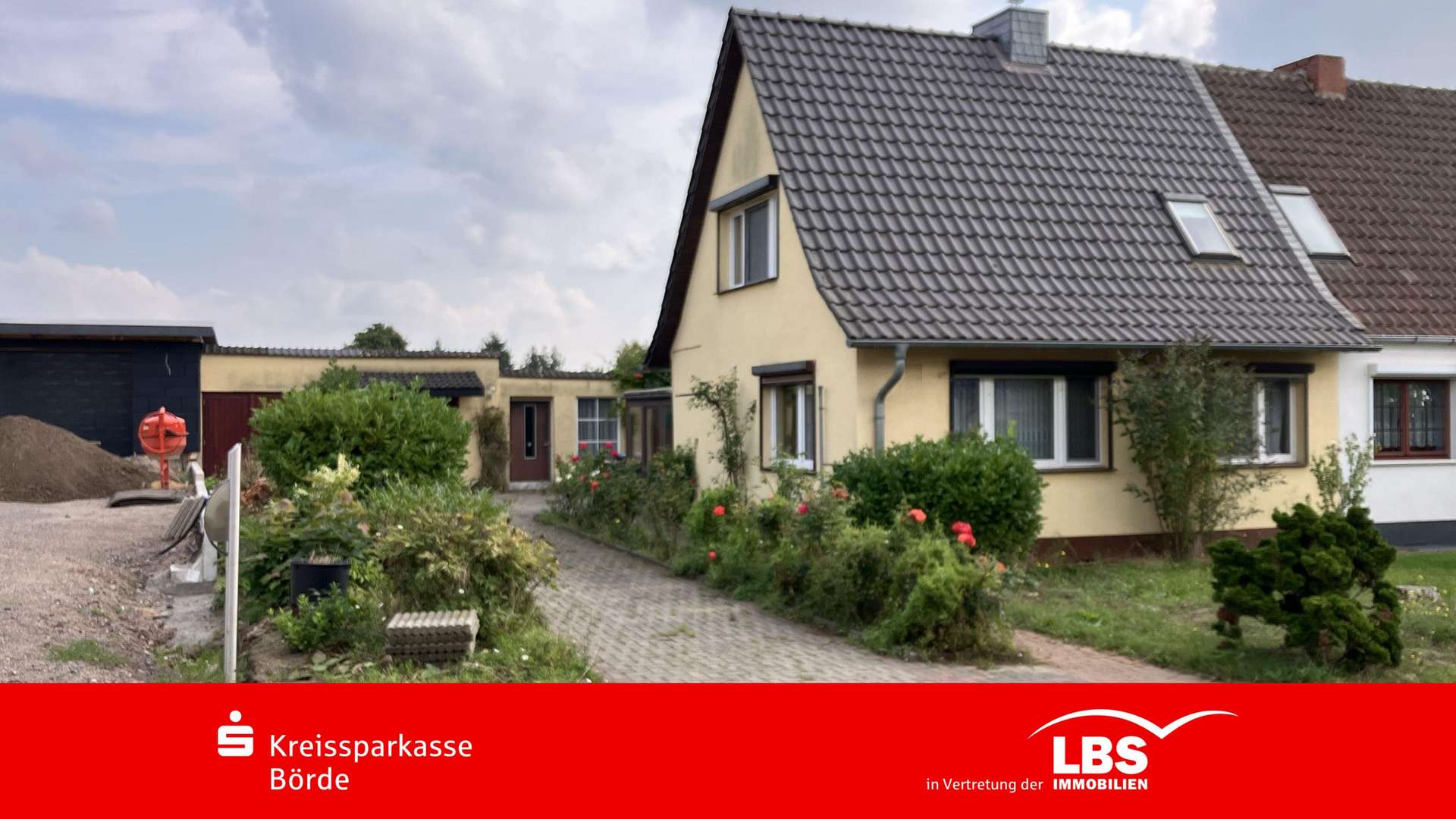 Straßenansicht - Einfamilienhaus in 39343 Hillersleben mit 90m² kaufen