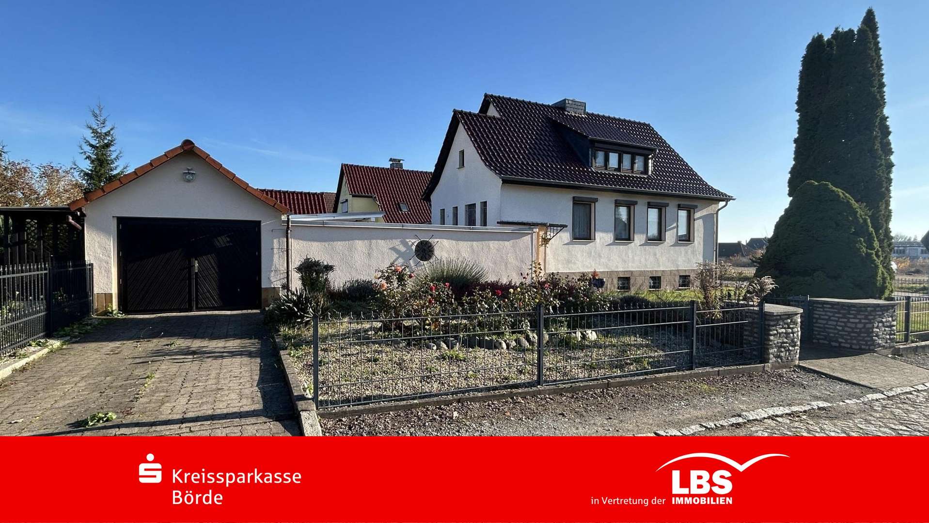 Vorderansicht - Einfamilienhaus in 39387 Oschersleben mit 100m² kaufen