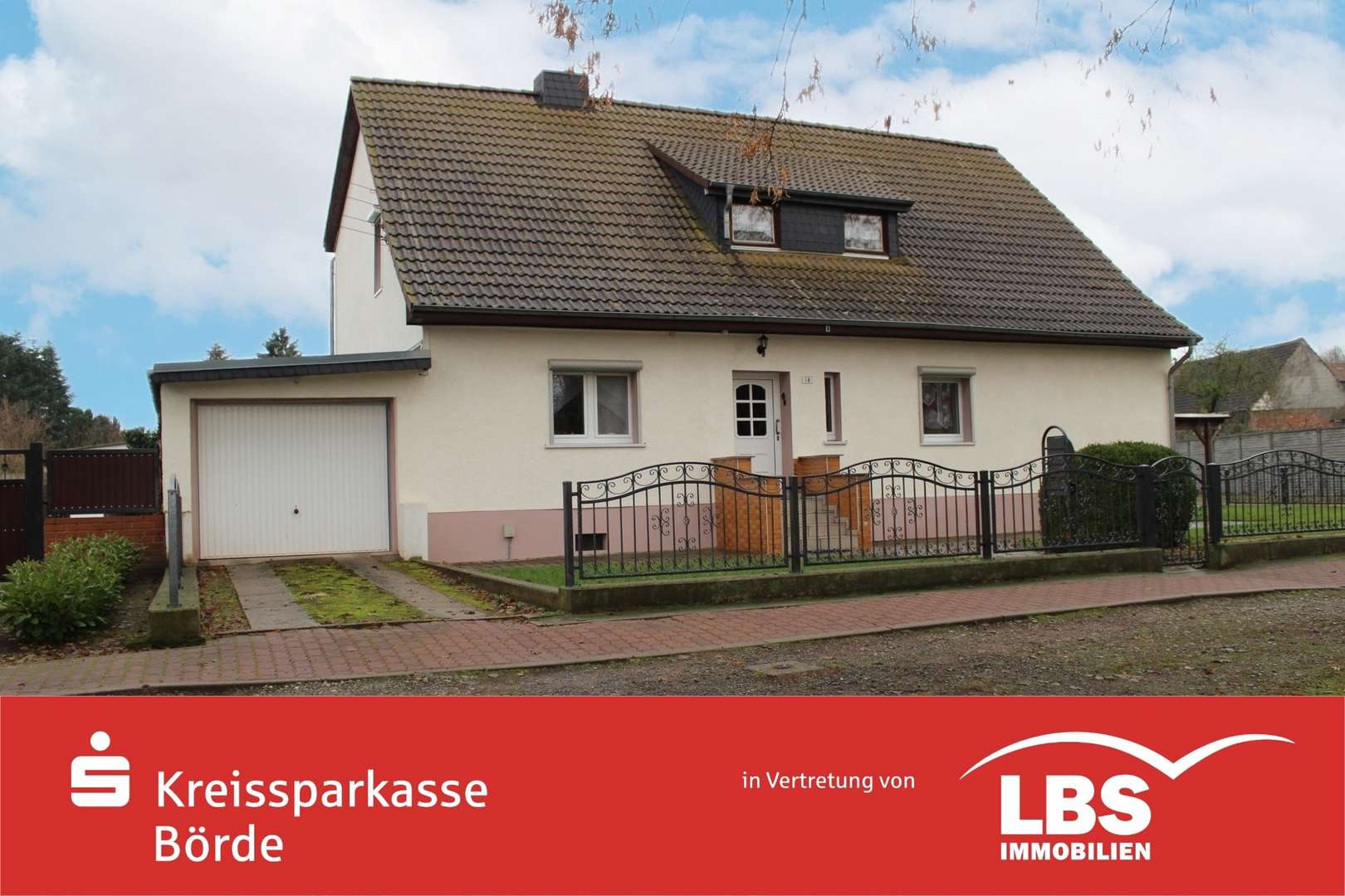 Strassenansicht - Einfamilienhaus in 39365 Eilsleben mit 190m² kaufen