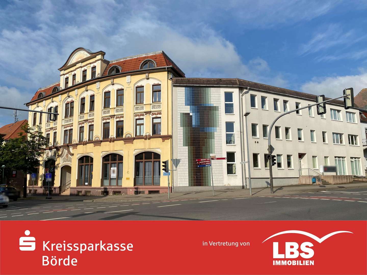 Außenansicht - Wohn- / Geschäftshaus in 39387 Oschersleben mit 571m² als Kapitalanlage kaufen