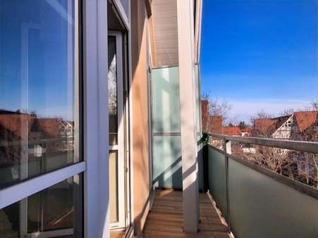 Balkon / obere Ebene - Maisonette-Wohnung in 99092 Erfurt mit 85m² kaufen