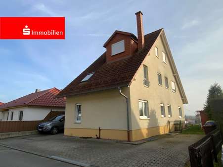 Giebel Westseite - Mehrfamilienhaus in 99636 Rastenberg mit 152m² kaufen