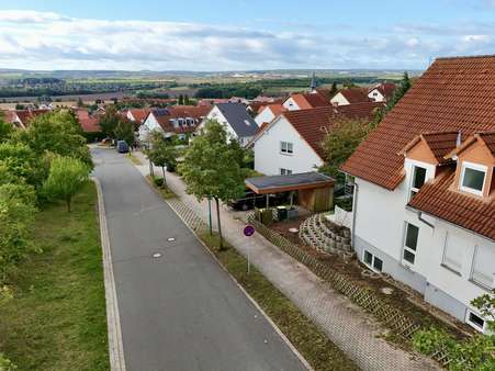 Blick auf das Weimarer Umland - Doppelhaushälfte in 99428 Weimar mit 127m² kaufen