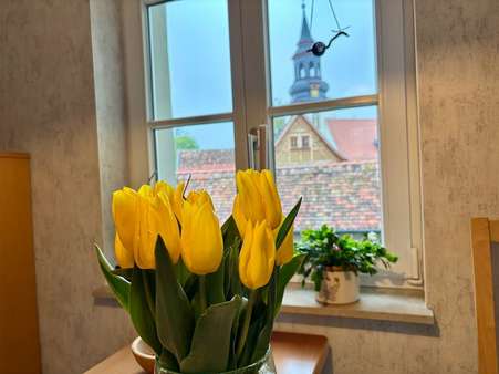 Blick von der Küche - Einfamilienhaus in 99425 Weimar mit 170m² kaufen