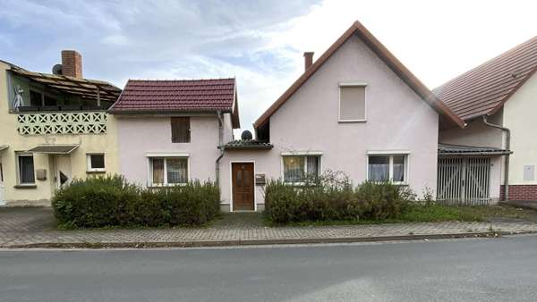 Straßenansicht - Einfamilienhaus in 99631 Weißensee mit 90m² kaufen