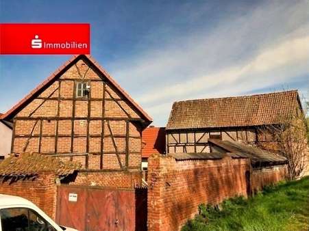 Hofzufahrt Hofzufahrt - Bauernhaus in 99189 Ringleben mit 60m² kaufen