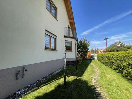 Nordansicht - Doppelhaushälfte in 99610 Sömmerda mit 120m² kaufen