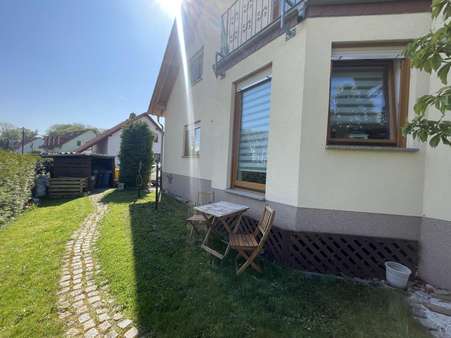 Nordansicht - Doppelhaushälfte in 99610 Sömmerda mit 120m² kaufen