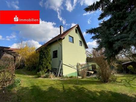 Gartenansicht - Einfamilienhaus in 99195 Riethnordhausen mit 129m² kaufen