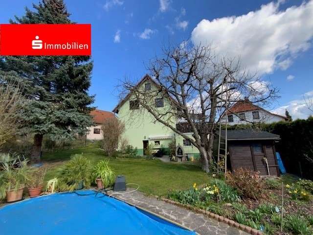 Gartenansicht - Einfamilienhaus in 99195 Riethnordhausen mit 129m² kaufen