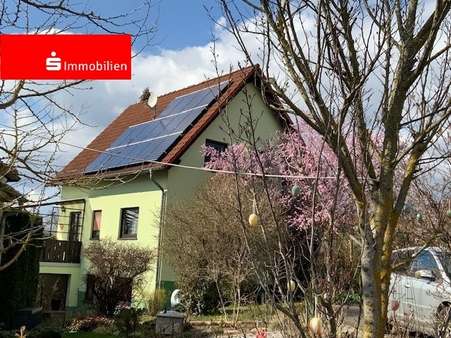 Straßenansicht - Einfamilienhaus in 99195 Riethnordhausen mit 129m² kaufen