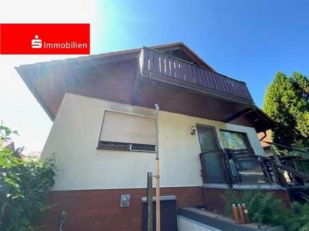 Ansicht vom Garten Ansicht vom Garten - Einfamilienhaus in 99100 Dachwig mit 116m² kaufen
