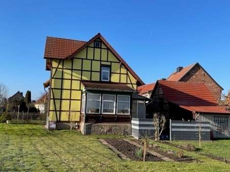 Seitenansicht - Einfamilienhaus in 99759 Niedergebra mit 104m² kaufen
