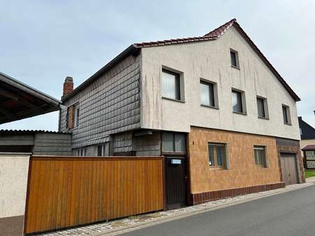 Straßenansicht - Einfamilienhaus in 99759 Großlohra mit 157m² kaufen