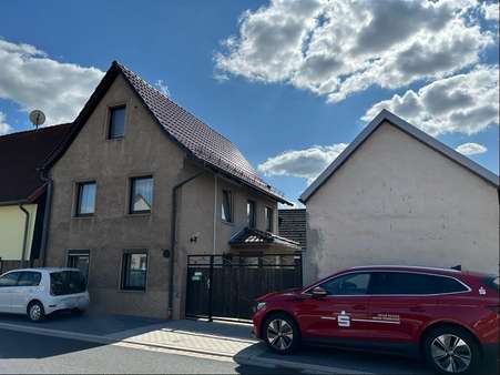 Straßenansicht - Einfamilienhaus in 99752 Lipprechterode mit 137m² kaufen