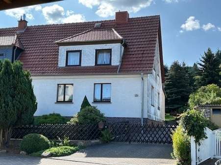 Ansicht - Doppelhaushälfte in 99759 Sollstedt mit 130m² kaufen