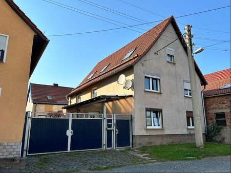 Straßenansicht - Einfamilienhaus in 99735 Werther mit 164m² kaufen