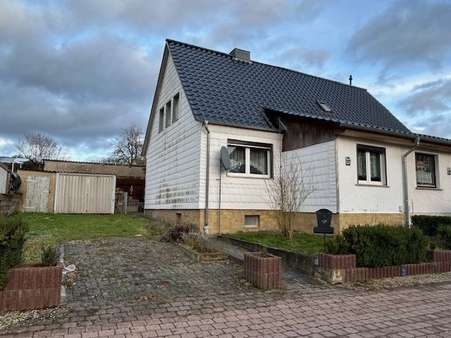 Ansicht Ansicht - Doppelhaushälfte in 99755 Hohenstein mit 80m² kaufen