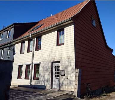 Straßenansicht - Reihenendhaus in 99752 Bleicherode mit 140m² kaufen