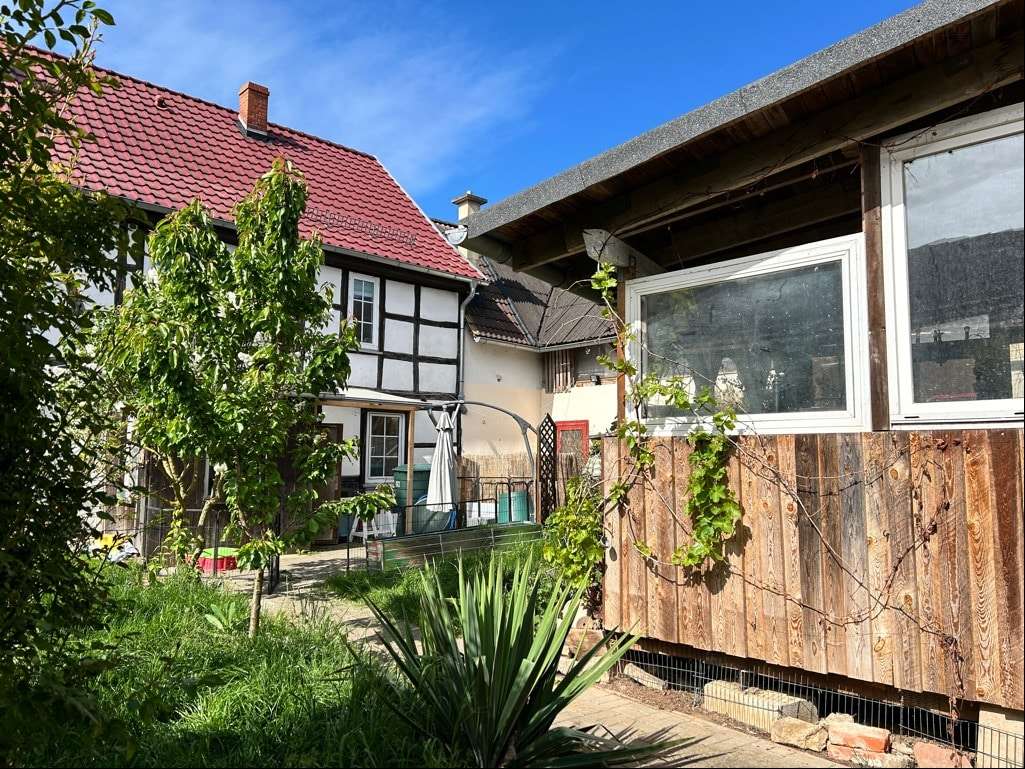 Gartenansicht Gartenansicht - Einfamilienhaus in 99706 Sondershausen mit 140m² kaufen