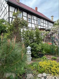 Gartenansicht Gartenansicht - Einfamilienhaus in 99706 Sondershausen mit 140m² kaufen