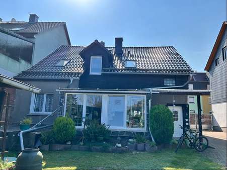 Gartenansicht - Doppelhaushälfte in 99734 Nordhausen mit 160m² kaufen