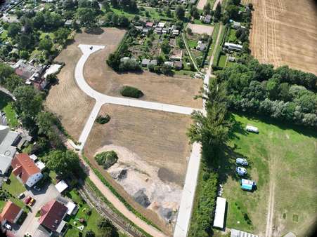 Luftbild - Grundstück in 06567 Bad Frankenhausen mit 650m² kaufen