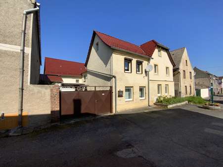 Straßenansicht - Einfamilienhaus in 06571 Gehofen mit 157m² kaufen