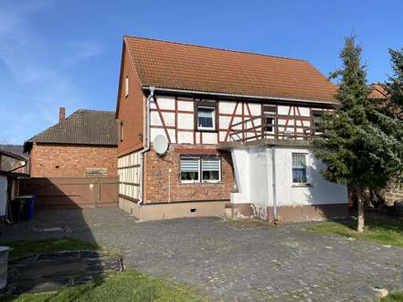 Rückansicht - Einfamilienhaus in 99707 Kyffhäuserland mit 150m² kaufen