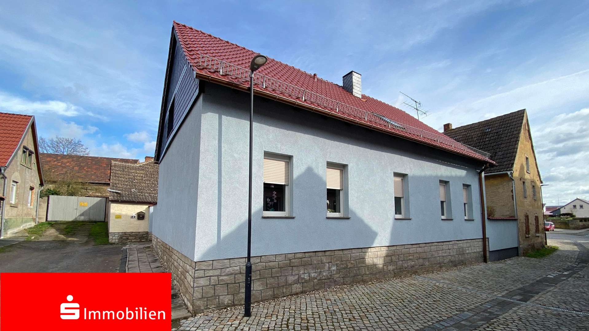 Titelbild - Einfamilienhaus in 06571 Roßleben-Wiehe mit 120m² kaufen