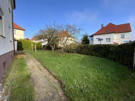 Garten Garten - Doppelhaushälfte in 99706 Sondershausen mit 100m² kaufen
