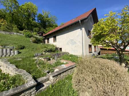 Seitenansicht - Einfamilienhaus in 99706 Sondershausen mit 110m² kaufen