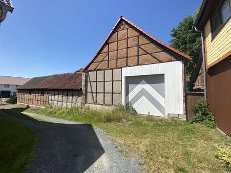 Scheunenzufahrt - Einfamilienhaus in 99706 Sondershausen mit 140m² kaufen