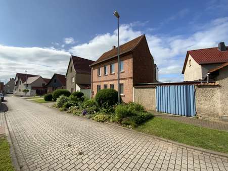 Straßenansicht Straßenansicht - Einfamilienhaus in 06556 Borxleben mit 90m² kaufen