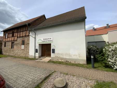 Zugang Rückseite - Haus in 06571 Roßleben-Wiehe mit 75m² kaufen