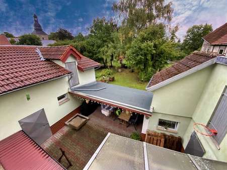 Objektansicht oben - Einfamilienhaus in 99947 Bad Langensalza mit 150m² kaufen