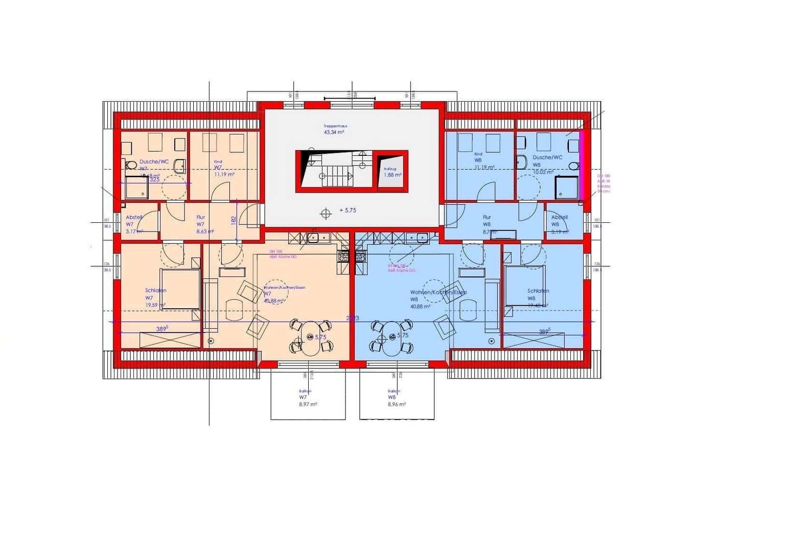 11110701-Grundriss DG - Dachgeschosswohnung in 37281 Wanfried mit 84m² kaufen