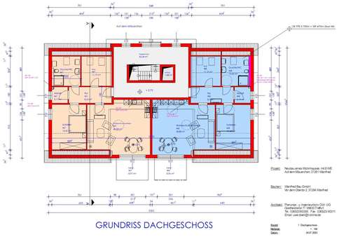 Grundriss DG - Dachgeschosswohnung in 37281 Wanfried mit 84m² kaufen