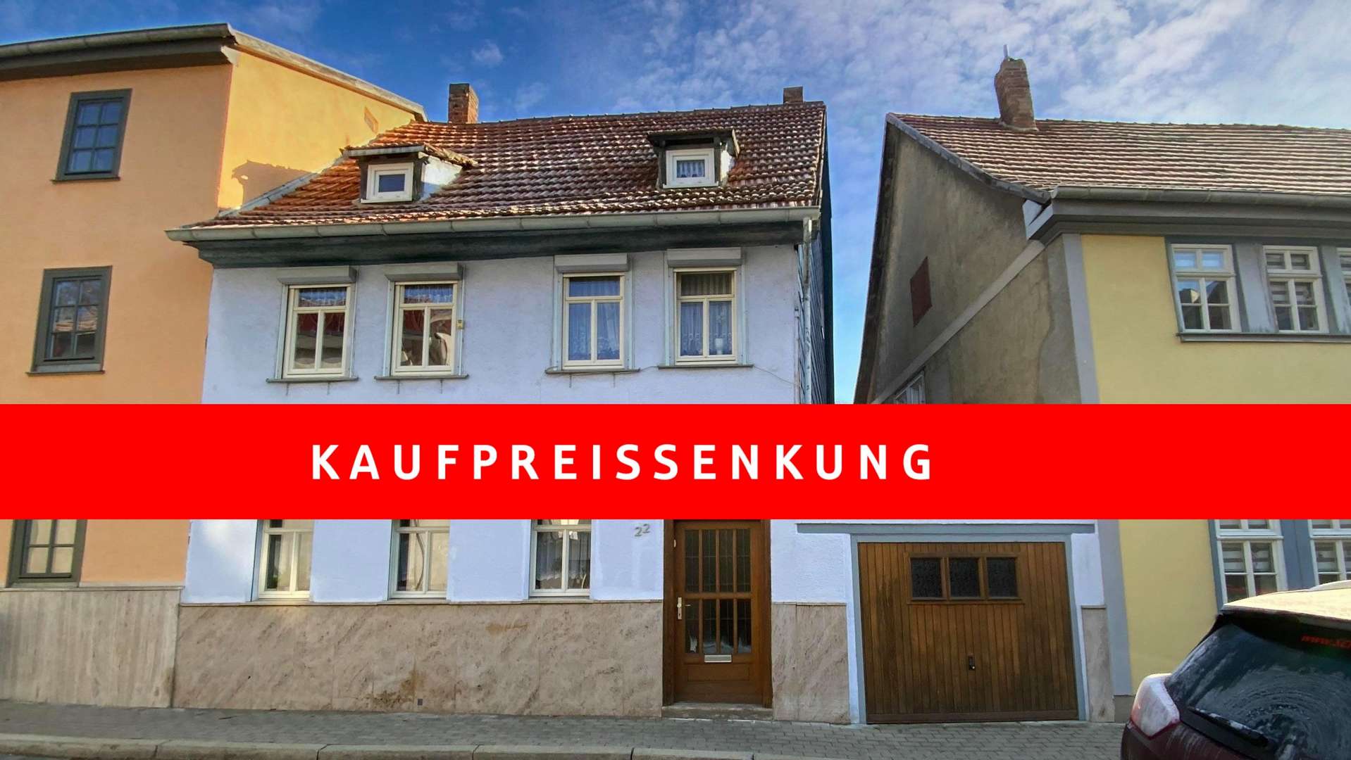 Frontansicht - Einfamilienhaus in 99947 Bad Langensalza mit 102m² kaufen