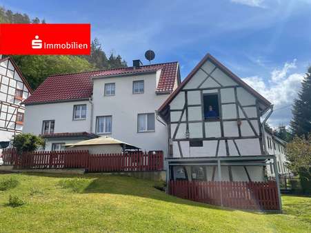 Seitenansicht - Einfamilienhaus in 07338 Kaulsdorf mit 85m² kaufen