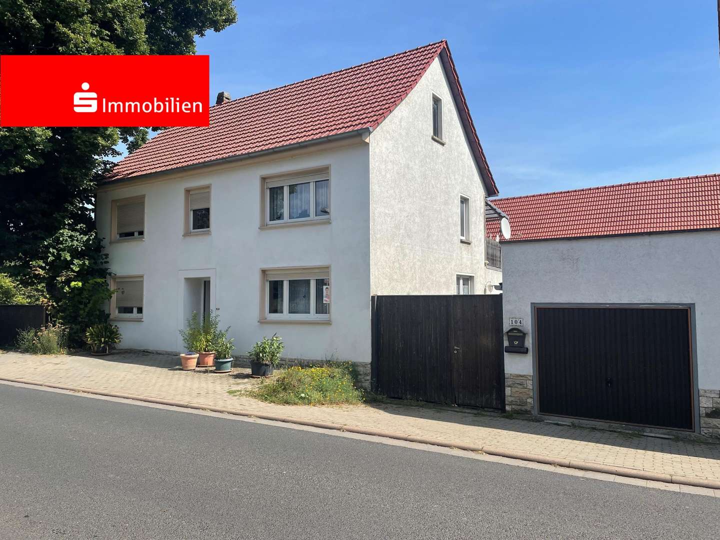 Giebelansicht - Einfamilienhaus in 99958 Tonna mit 108m² kaufen