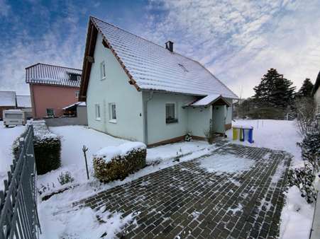 Seitenansicht - Einfamilienhaus in 99996 Unstruttal mit 120m² kaufen