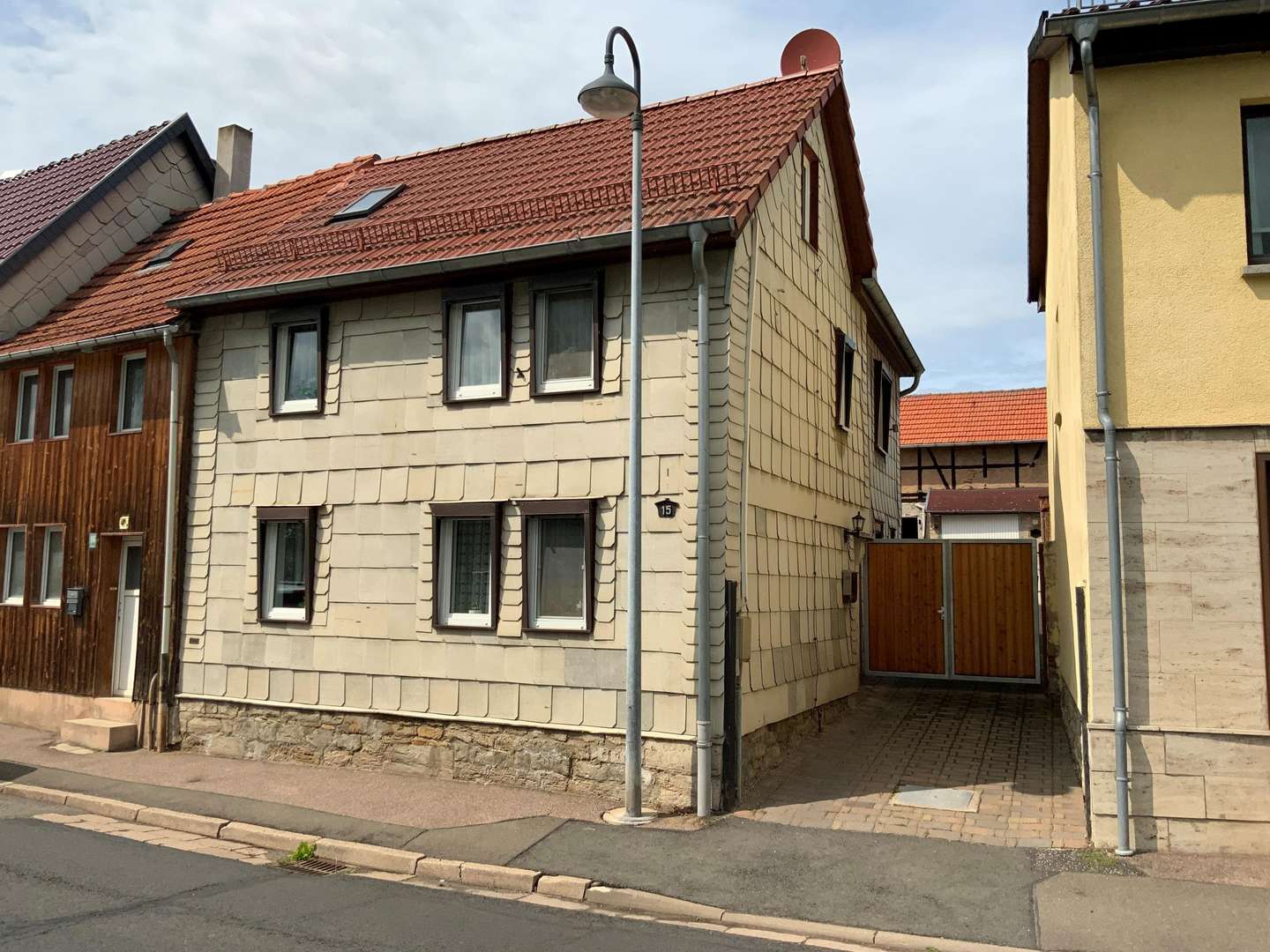 Mit Einfahrt - Reihenendhaus in 99994 Nottertal-Heilinger Höhen mit 76m² kaufen