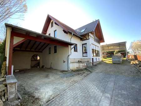 Blick zum Grundstück 2 - Einfamilienhaus in 99994 Nottertal-Heilinger Höhen mit 110m² kaufen
