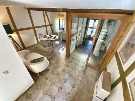 Schöner Wohnbereich - Reihenmittelhaus in 99974 Mühlhausen mit 85m² kaufen